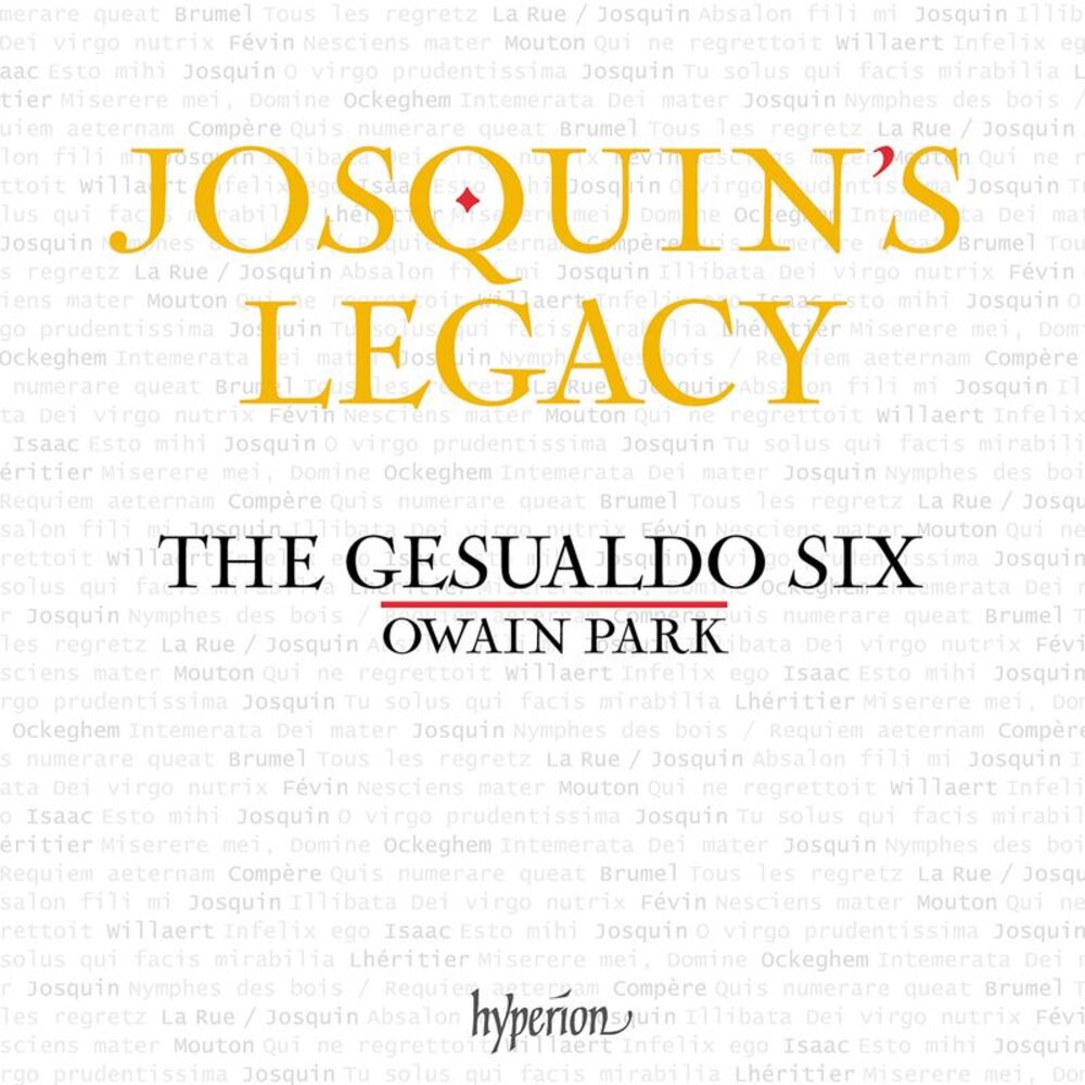 Gesualdo Six - Josquin's legacy  CD
